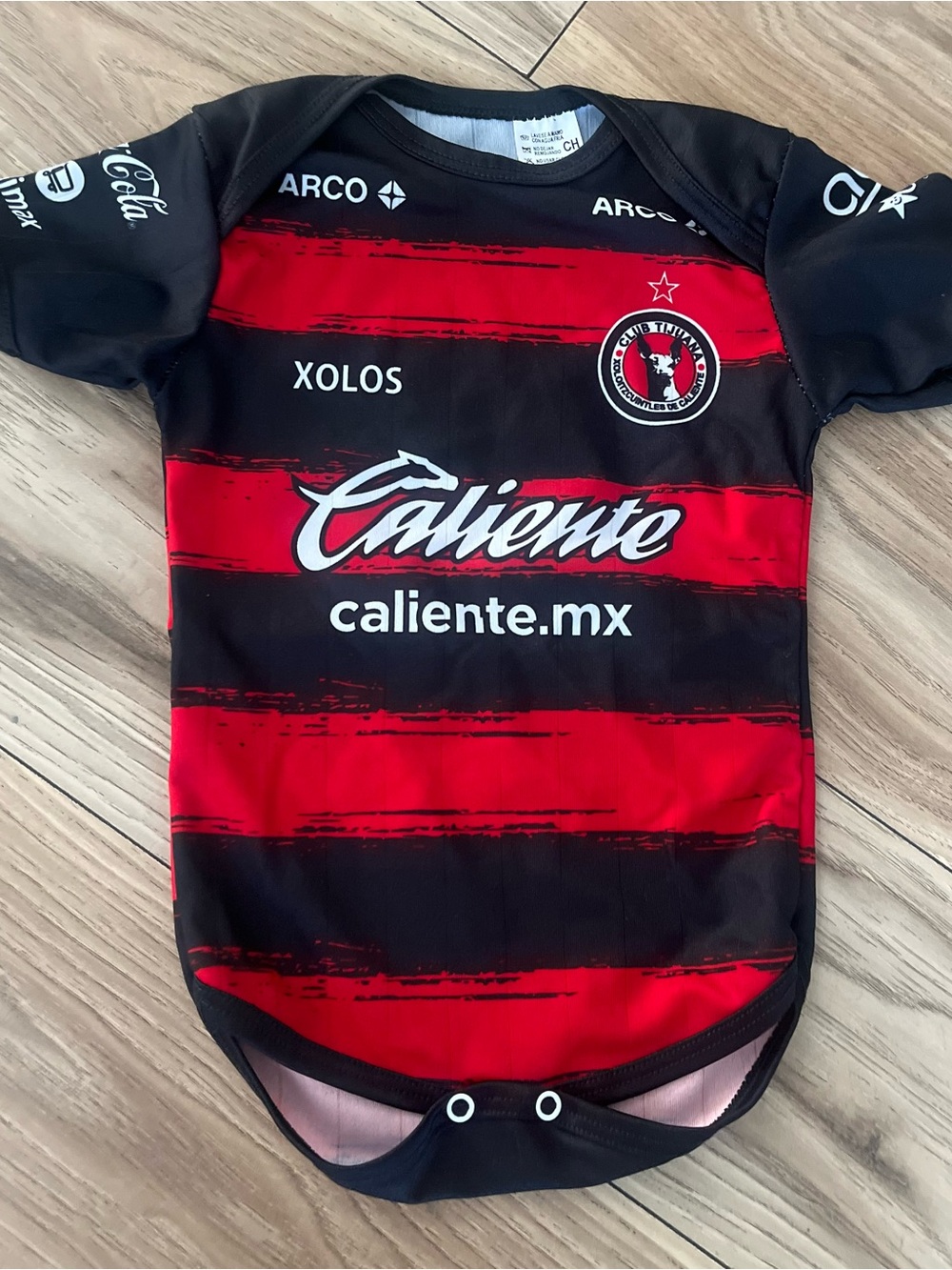 Tijuana Xolos onesie